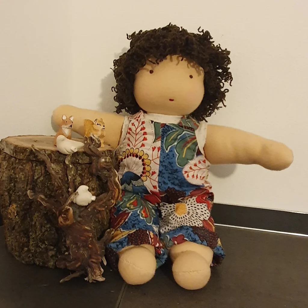 Bambola Waldorf personalizzata