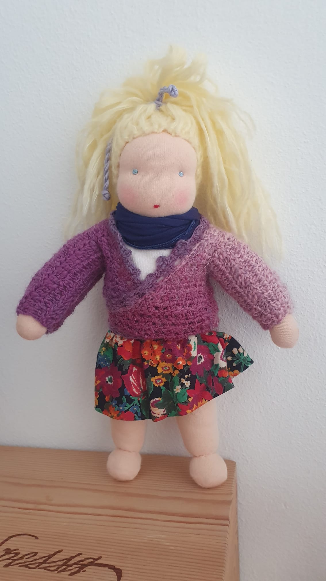 Bambola Waldorf personalizzata